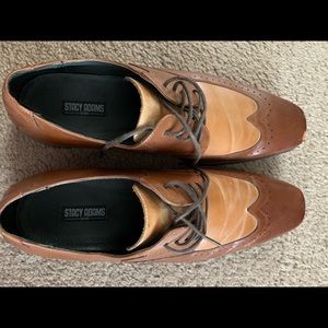 Men’s Stacy Adams Oxford Dress Shoes Size 11.5